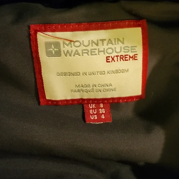 MOUNTAIN WAREHOUSE Dark Green Parka, Size 4, EUC - Picture 5 of 9